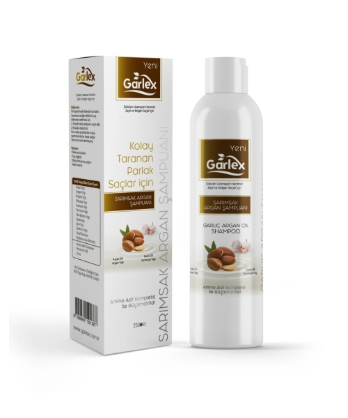 Garlex Sarımsak & Argan Şampuanı 250 ml