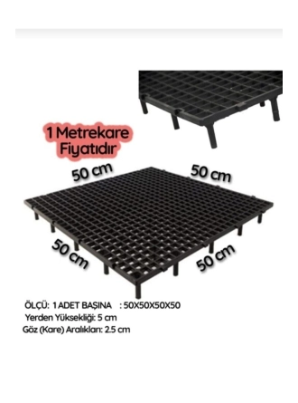Güvercin Kümes Taban Izgarası (1 M2 4 Adet Fiyatıdır) Tavuk Taban Izgara,yer Izgara 50x50