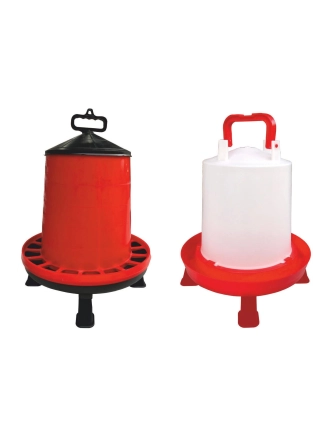 15 Kg Tavuk Yemlik Ayaklı 12 Lt Tavuk Suluk Ayaklı