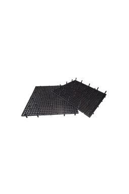 50x50 Plastik Güvercin Kümes Taban Izgarası (siyah)