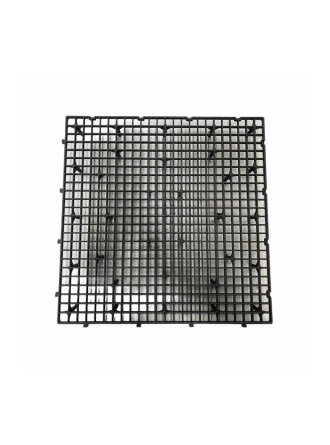 50x50 Plastik Güvercin Kümes Taban Izgarası (siyah)