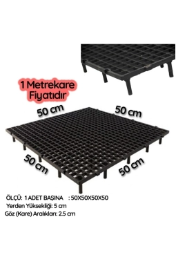 Güvercin Kümes Taban Izgarası (1 M2 4 Adet Fiyatıdır) Tavuk Taban Izgara,yer Izgara 50x50
