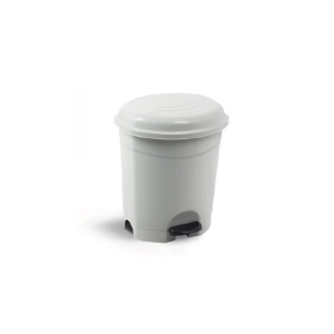 Pedallı Gri Çöp Kovası 12 lt. UP 126