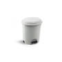 Pedallı Gri Çöp Kovası 12 lt. UP 126