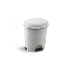 Pedallı Gri Çöp Kovası 22 lt. UP 128