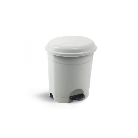 Pedallı Gri Çöp Kovası 22 lt. UP 128