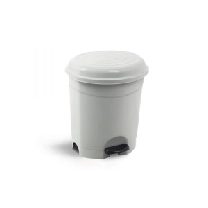 Pedallı Gri Çöp Kovası 50 lt. UP 130