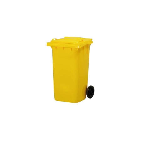 120 lt. Sarı Konteyner Tekerlekli