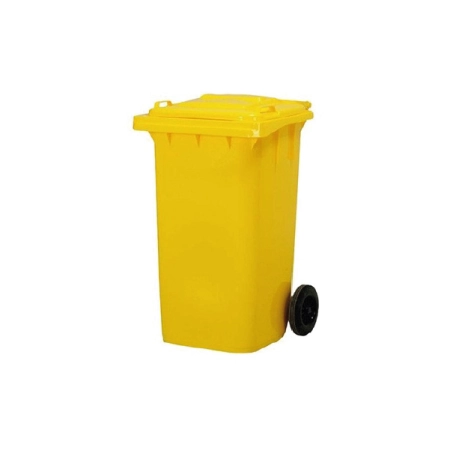 240 lt. Sarı  Konteyner Tekerlekli