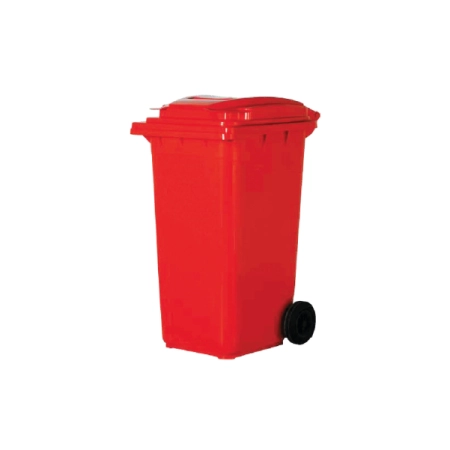 240 lt. Kırmızı Konteyner Tekerlekli