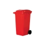 240 lt. Kırmızı Konteyner Tekerlekli