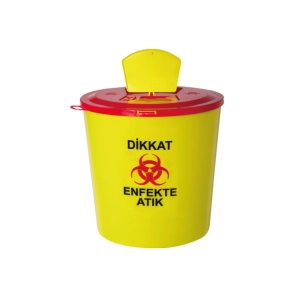 Tıbbi Atık Kovası 5 lt.