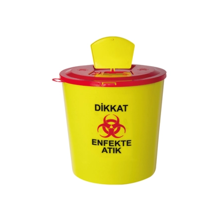 Tıbbi Atık Kovası 5 lt.