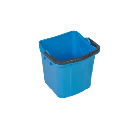 Çift Kovalı Temizlik Arabası Yedek Lüks Kova Mavi 25 lt.