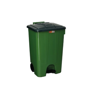 Köşeli Pedallı Çöp Kovası 65 lt.