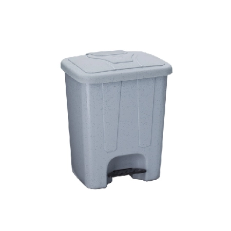 Köşeli Pedallı Çöp Kovası 40 lt.