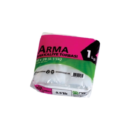 Bakkaliye Torbası Naylon Torba 0,5 lik 14*28 cm. (1 kg.)