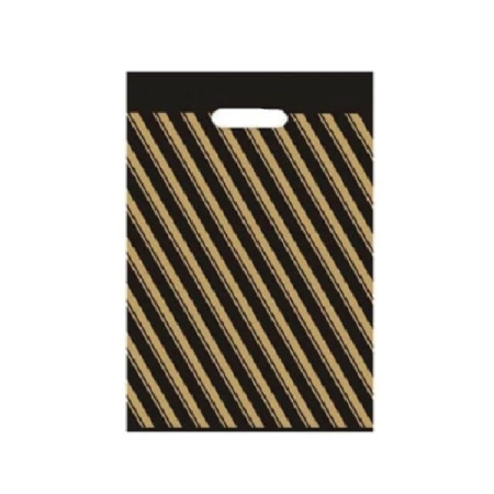 Takviyeli Siyah Mağaza Poşeti 50 Ad. 60*70 cm.