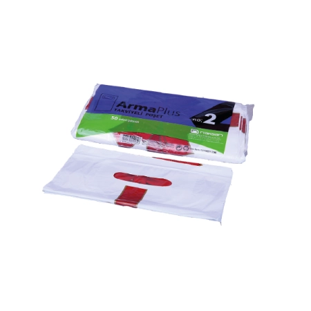 Takviyeli Renkli Mağaza Poşeti 2 No 26*38 cm. 50 Ad.