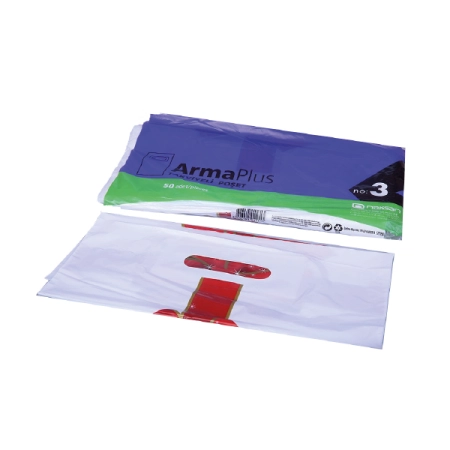 Takviyeli Renkli Mağaza Poşeti 3 No 33*45 cm. 50 Ad.