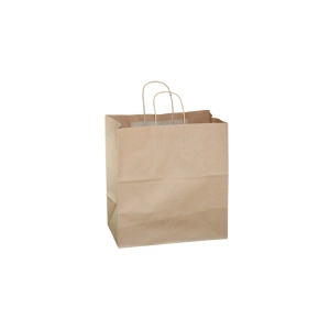 Burgu Saplı Kraft çanta 18x20x28 (25 adet)