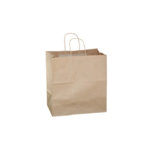 Burgu Saplı Kraft çanta 25x12x31 (25 adet)