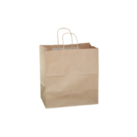 Burgu Saplı Kraft çanta 29x15x29 (25 adet)