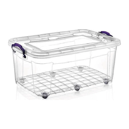 6 No E-515 Tekerlekli Saklama Kabı 80 lt.