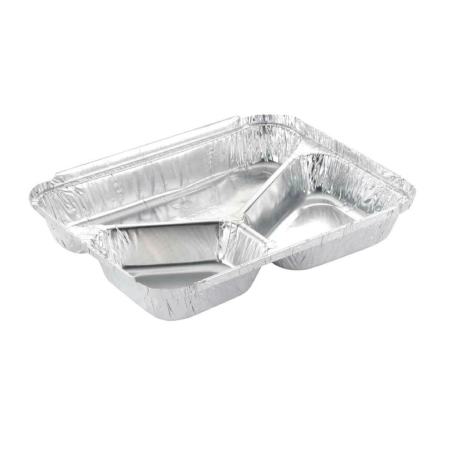 3 Gözlü Alüminyum Kase (100 Adet)