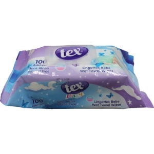 Tex Islak Mendil 100'lü