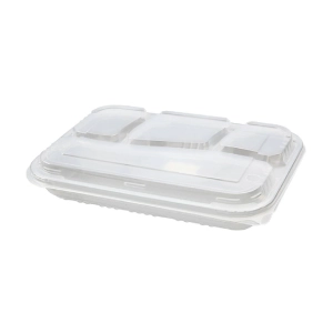 4 Bölme Kebap ve Kahvaltı Kabı (75 Adet)