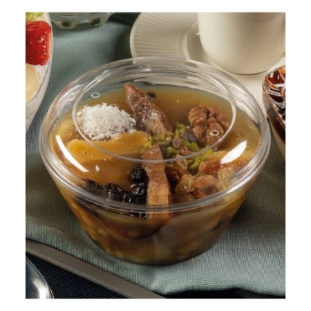 Kristal Muhallebi Kabı+Kapak 50 Adet