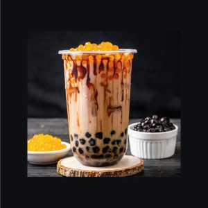 12-14 OZ Bubble Tea Pet Bardak (1000 Adet)