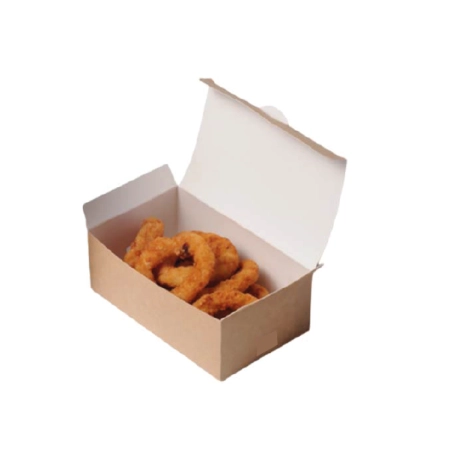 Nugget, Patates ve Aperatif Kutusu Küçük Boy 12*8*6 cm. (400 adet)