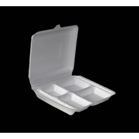 5 Göz Kapaklı Köpük Tabak (100 Adet)