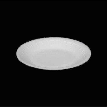 Küçük Yuvarlak Köpük Tabak 33/A (100 Adet)