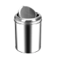 Krom Pratik Kapaklı Çöp Kovası 45 lt.