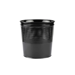 Metal Masa Altı Delikli Çöp Kovası 13 lt.