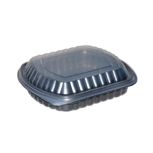 Bölmesiz Mikro Dalga Kap+Kapak(200 adet)