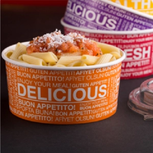 Karton Salata Kasesi 500 cc. Kapaklı (50 adet)