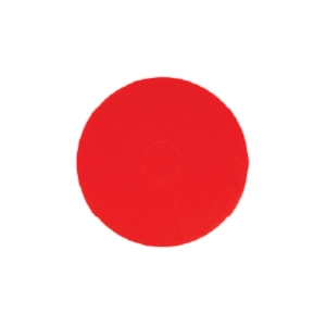 Yer Yıkama Temizleme Pedi (35 cm.) Kırmızı