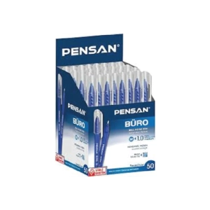 Pensan Büro Tükenmez Kalem 1mm 2270 Mavi 50 Lİ
