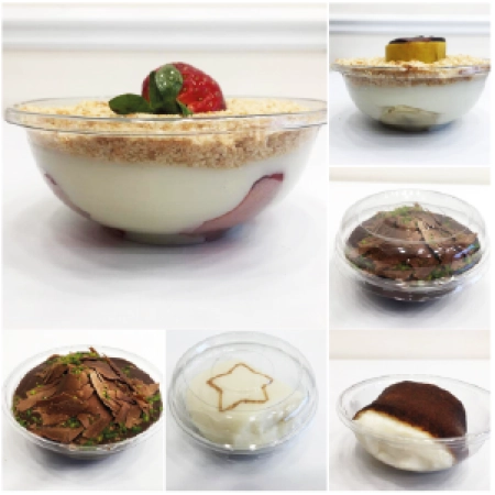 Tatlı Kasesi+ Bombe Kapak Ø118*45 (900 Adet)