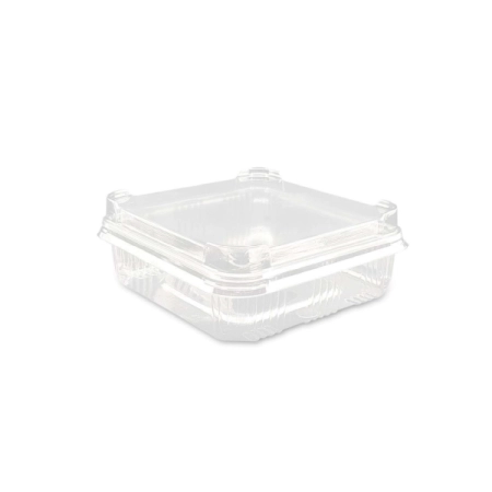11*11 cm. Kare Tatlı Kabı +Kapak (1000 adet)