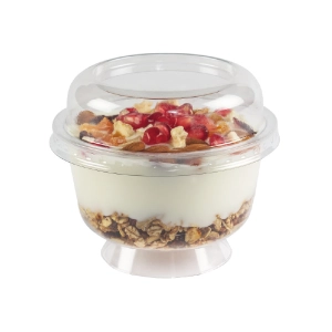 Ayaklı Magnolia ve Tatlı Kasesi+Kapak (600 adet) 200 ml.