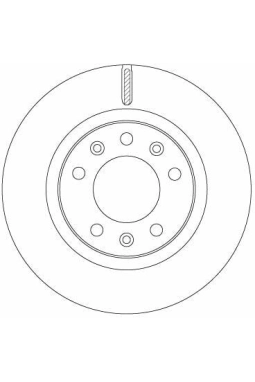 TRW DF6785 | Disk On 14-Pt.308-Combo.E-Grand Land X | 1 Adet