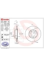 BREMBO 09.C657.11 | Fren Diski Ön Havalı 266 mm (Peugeot 308 II 13-/ 308 Sw II 14 -) | 2 Adet