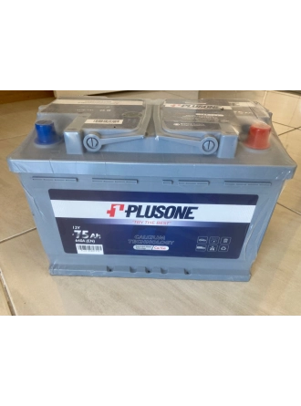 YYO Plusone Akü 12V 75AH 640EN 2 Yıl Garantili