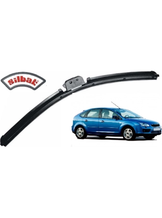 Silbak Ford Focus II, 2004 - 2011 Silecek, Muz Tipi, Takım, 650mm-430mm