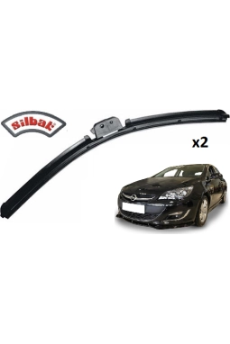 Silbak Opel Astra J, 2009 - 2018 Silecek, Muz Tipi, Takım, 710mm-610mm